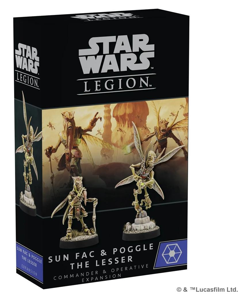Atomic Mass Games Star Wars Legion Sun Fac & Poggle the Lesser Commandant Uitbreiding