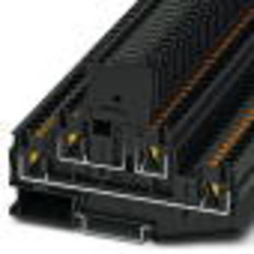 Phoenix Contact 3211892 Sicherungsdurchführungsklemme 6.2mm Push-Lock-Federanschluss Schwarz 50St.