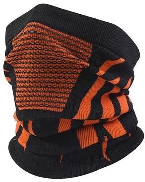 Inspired Finds ArcticGuard Breathable Thermal Half Face Ski Mask Unisex Outdoor Sports Protection black Orange