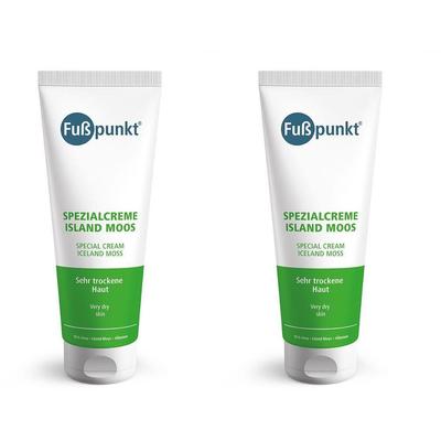 Fusspunkt Spezial Island Moos Creme 2x 2x125 ml