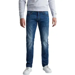 PME Legend Herren Jeans NIGHTFLIGHT - Regular Fit - Blau - Medium Blue - Medium Blue PTR120-MVB - 42W / 32L