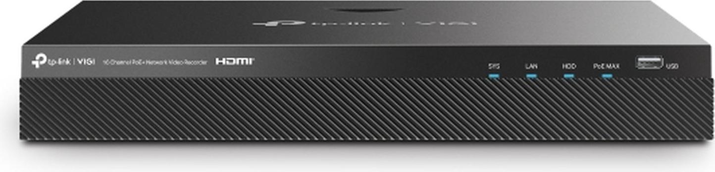 TP-Link VIGI NVR2016H-16MP, 16 Kanäle, 3840 x 2160 Pixel, 16 Kanäle, 720p, 1080p, HDMI Output Resolution: 1 Channel, Resolution: 1280x720/60Hz, 1280x1024/60Hz, 1440x900/60Hz,..., G.711 A-law, G.711 μ-law, G.726