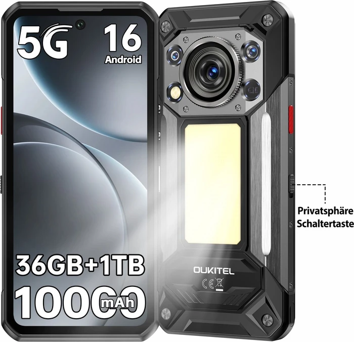 Oukitel WP500 12 GB/1 TB black