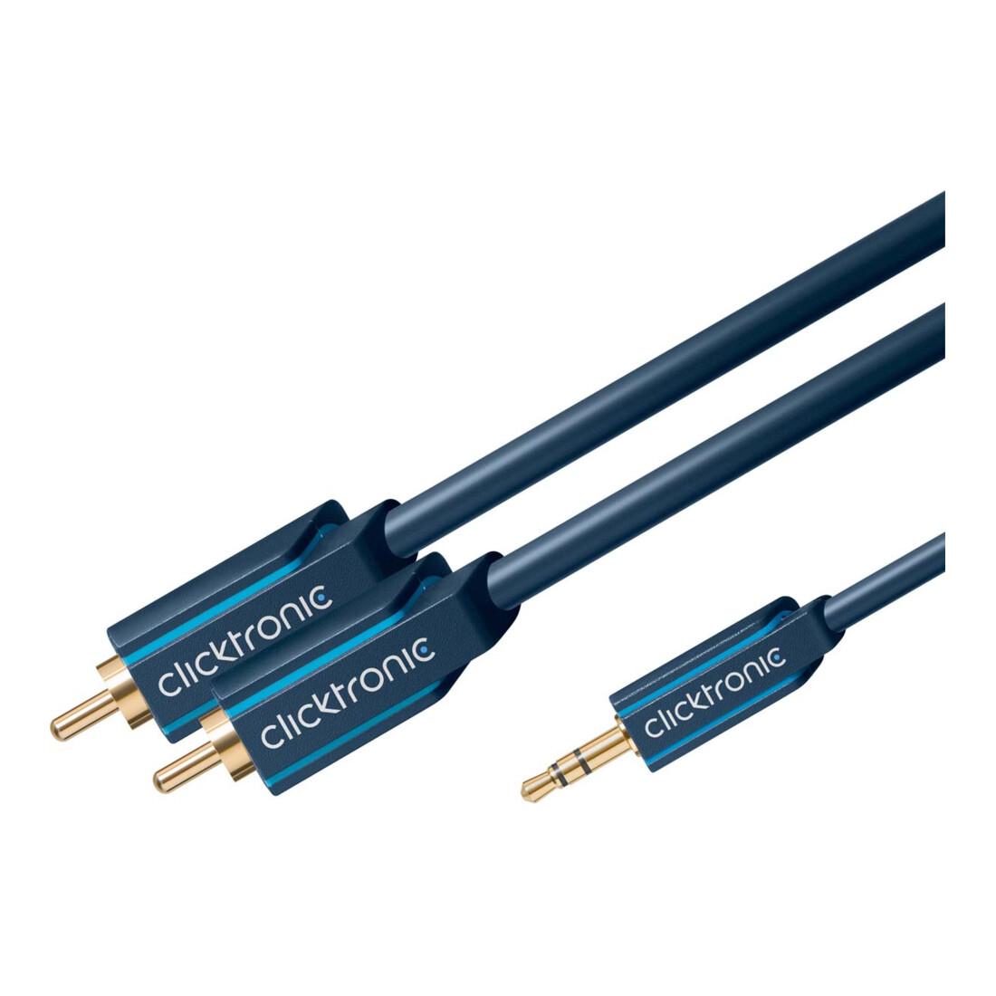Clicktronic MP3-Adapterkabel 2m 70467)