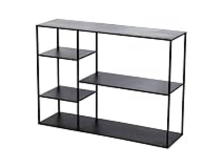 Helloshop26 Étagère autoportante 120 x 35 x 87,5 cm métal Noir 03_0006952
