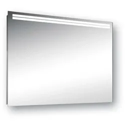 Schneider ARANGA LED-Lichtspiegel, ohne Steckdose, 815x48x700mm, Lichtbänder oben, weiß, 160.280.01.00, Ausführung: Korpus weiß/4000K