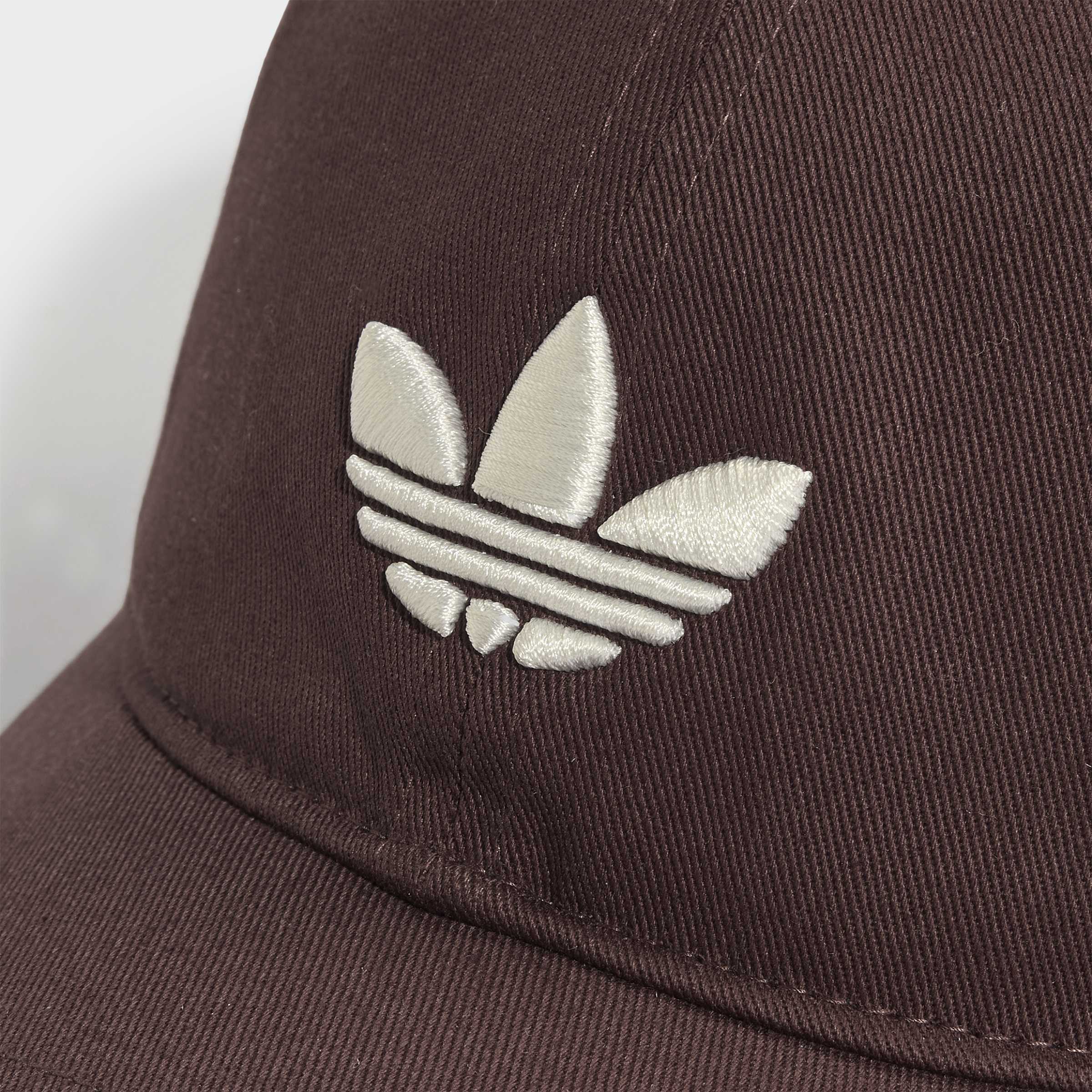 Baseball Cap ADIDAS ORIGINALS "ADICOLOR CLASSIC TREFOIL", Damen, aurora ruby, Obermaterial: 100% Baumwolle, Caps Baseball Cap, für Erwachsene, sportlicher Stil, aus Baumwolle