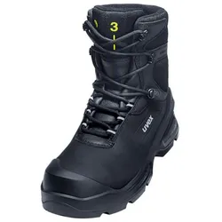 uvex 3 Sicherheitsschuh Stiefel S3L, schwarz schwarz 37 - 6877237 - schwarz