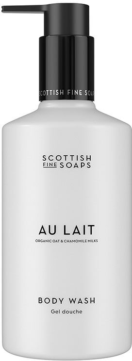 Scottish Fine Soaps Au Lait Body Wash 300ml Pump Bottle