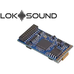 ESU 58419 - LokSound 5 DCC/MM/SX/M4 Leerdecoder, 21MTC NEM660, mit Lautsprecher 11x15mm, Spurweite: 0, H0