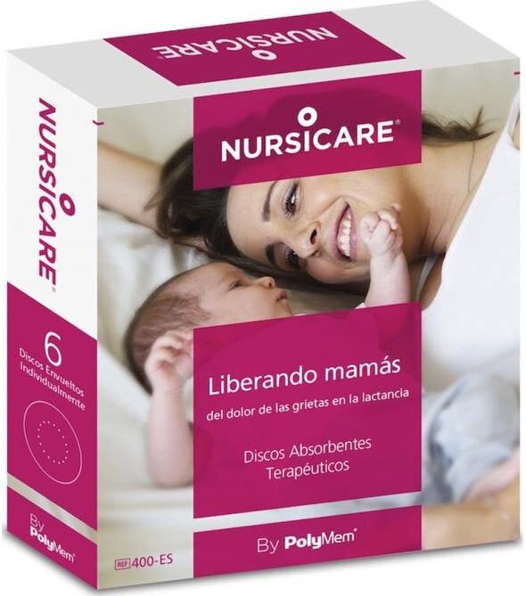 Nursicare Apósito Pezones Lactancia 6uds