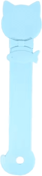 Inspire Curations LickEase Long Handle Cat Treat Spoon & Wet Food Feeder blue 1pc