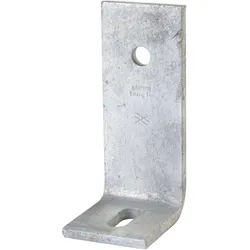 Simpson Sst, Holzverbinder, SIMPSON Winkelverbinder ABL 150x75x8x60 ø17.5 feuerverzinkt ( ABL15017G-B ) (Winkelverbinder, 1 Stk.)