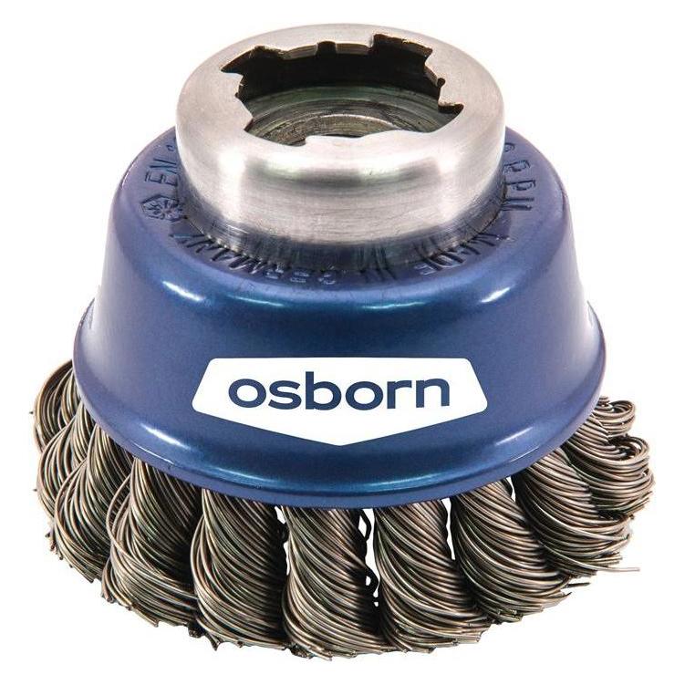 Osborn Topfbürste X-LOCK Ø 65 mm M14 Drahtstärke 0,35 mm Stahl 12500 min-¹ (4608131)