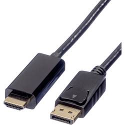 ROLINE DisplayPort Kabel DP - UHDTV, ST/ST, schwarz, 5 m 11.04.5788