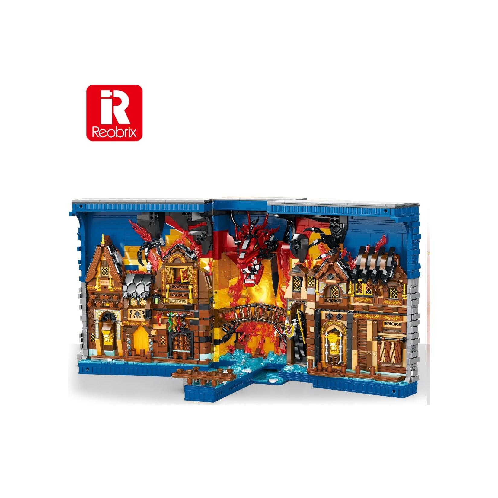 Reobrix 66035 Hobbit Buch Klemmbaustein Diorama 3334 Teile ab 14