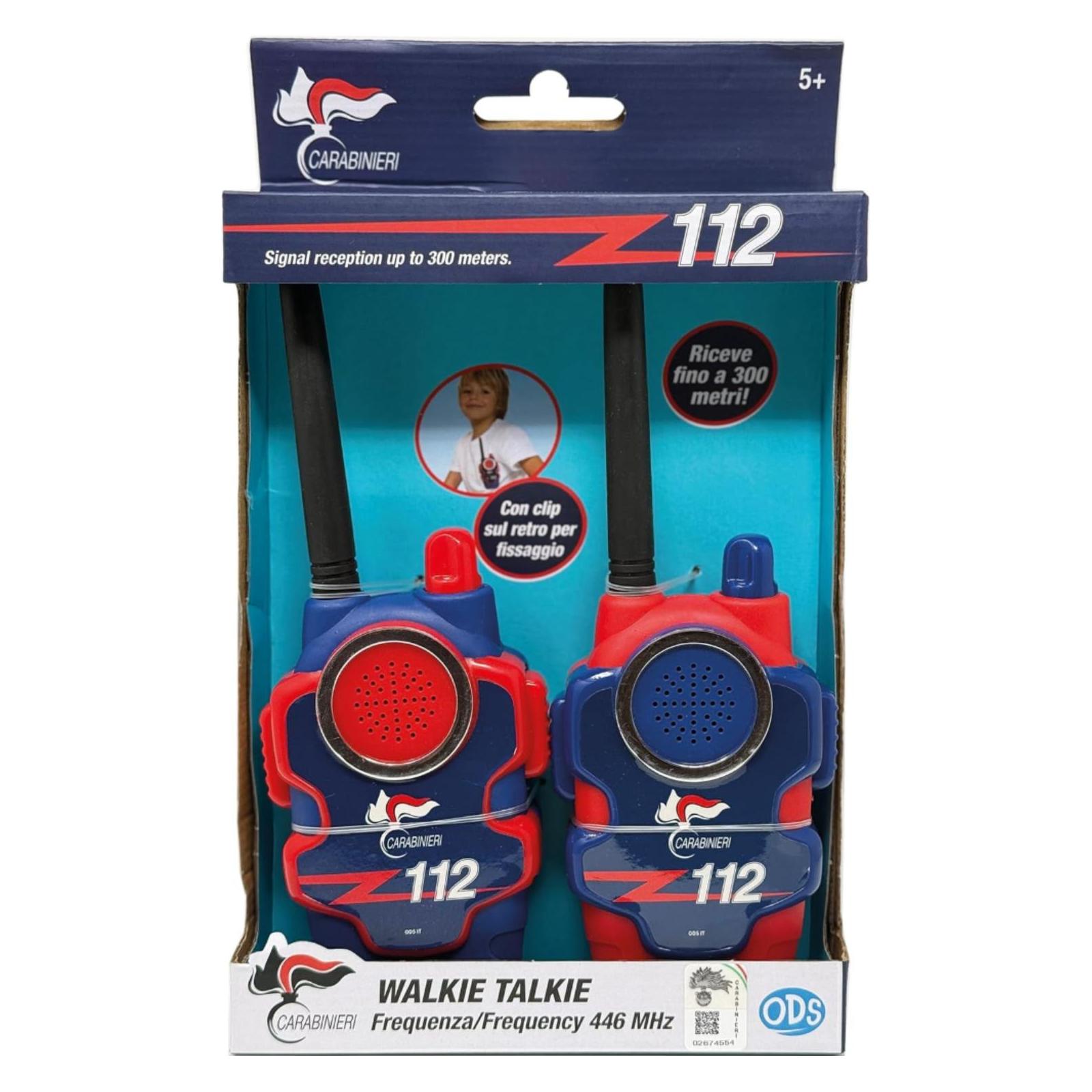 ODS Carabinieri - Walkie TalkieFrequenza 446 MhzRICEZIONE FINO A 300 MT DI DISTANZA (0.30 km) (59287676)