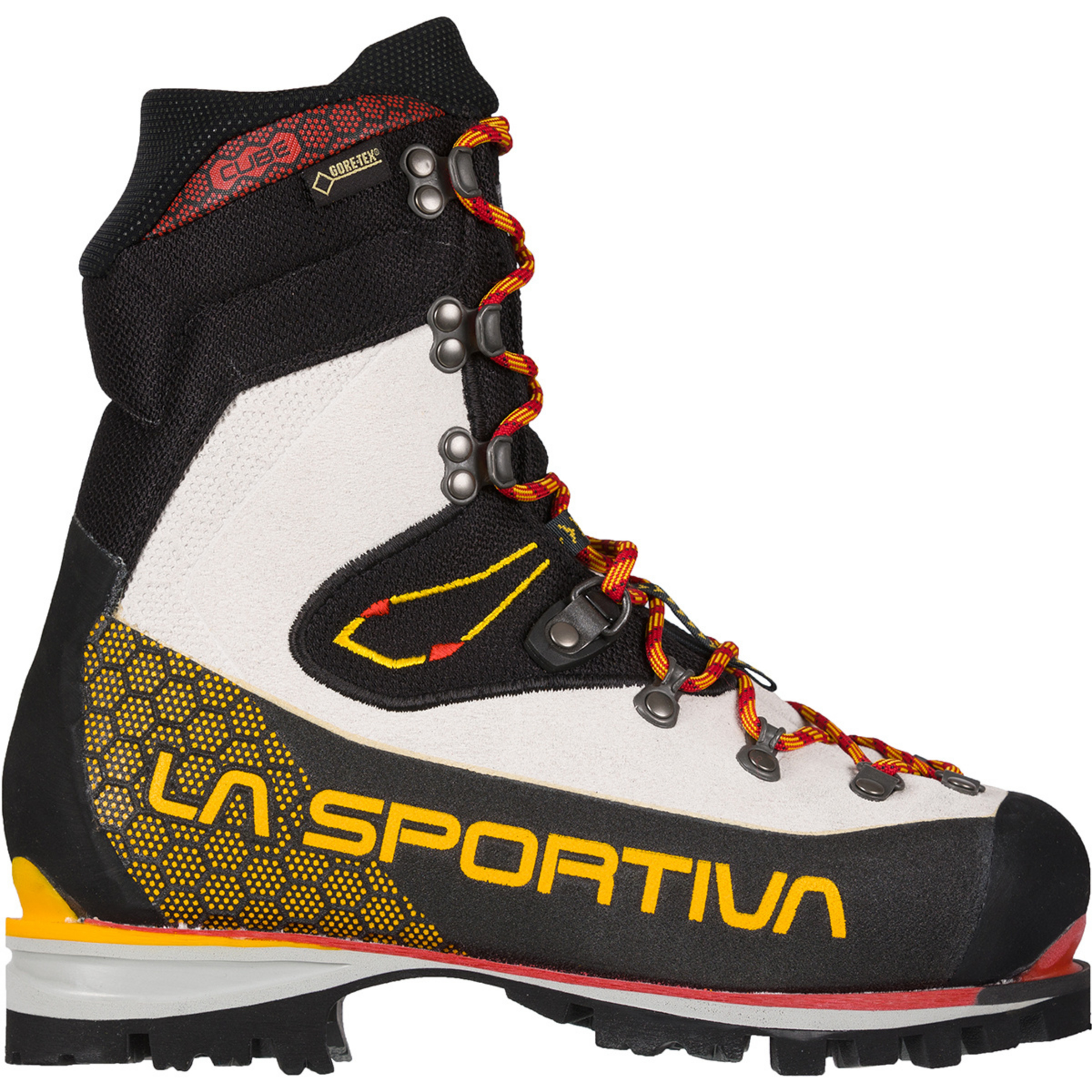 La Sportiva Nepal Cube GTX Damen Bergstiefel & Expeditionsstiefel weiss Größe 39.5 Trekking Widerstandsfähig