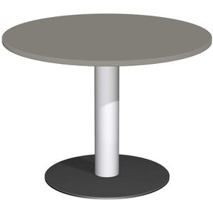 Geramöbel Besprechungstisch N-710202-O, rund, 100 x 72 cm (ØxH), onyx