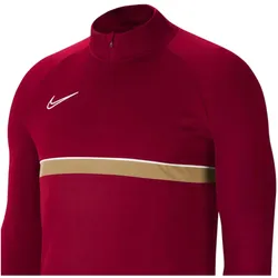 Nike, Unisex, Sportshirt, Academy 21 Drill Top Kids (XS), Rot