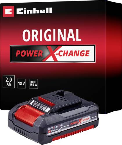 Einhell 4511395 Power X-Change 18V 2Ah PXC Werkzeug-Akku 18V 2Ah Li-Ion