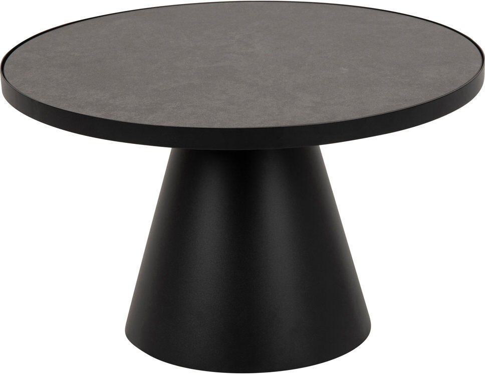 Latitude Run Balliet Coffee Table Black Top/Black Base 40 H x 65.70 W x 65.70 D cm