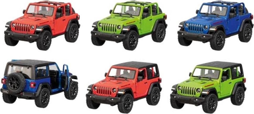 Goki Jeep Wrangler speelgoedauto schaal 1:34 realistische replica
