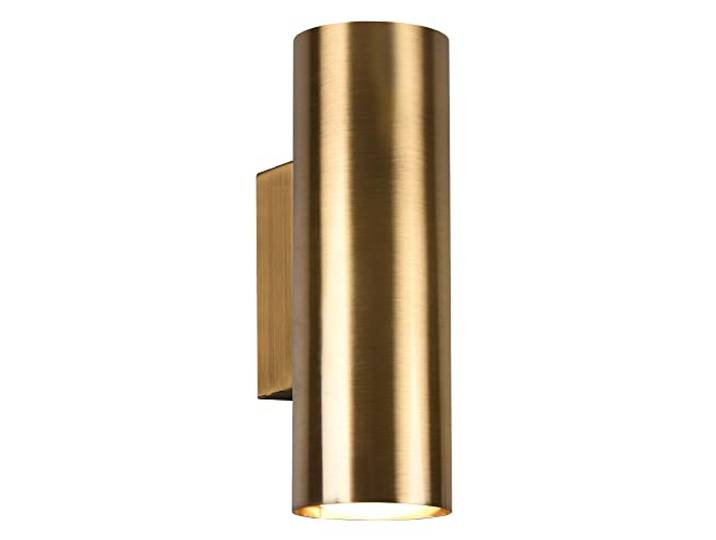 Trio Leuchten Wandleuchte Marley 212400204, Metall Altmessing, exklusiv Leuchtmittel 2x GU10, Up and down Beleuchtung