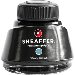 Sheaffer, Ersatzpatronen + Tintenfass, Tintenfass 50ml Türkis (Türkis)