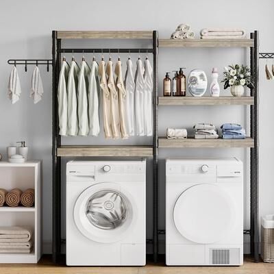 Garvee Over The Washer and Dryer Storage Shelf for Living room