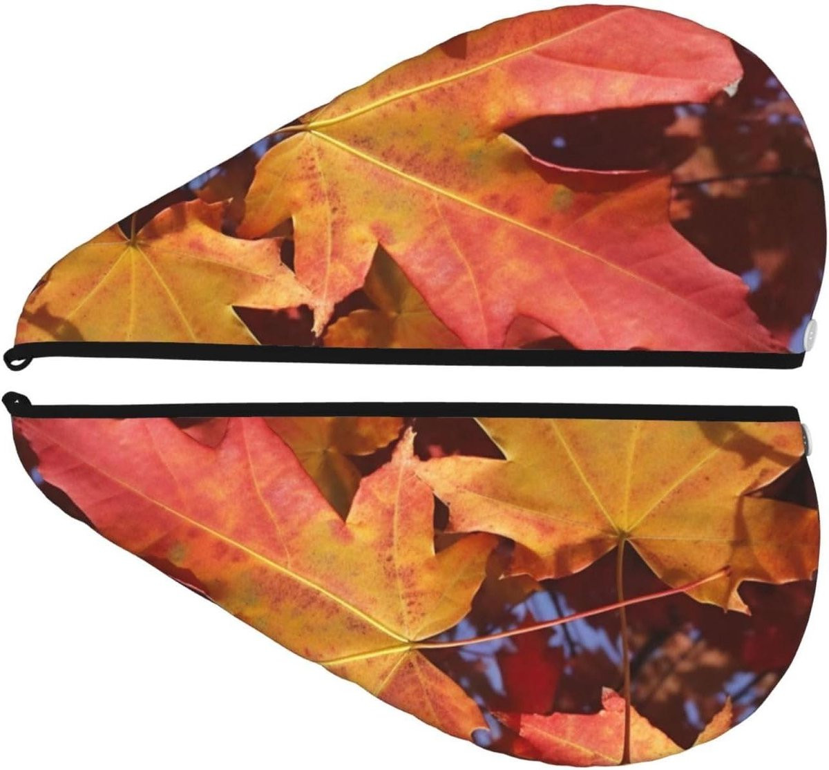 Zwarte Haar Handdoek Wrap - Super Absorberende Haardrogen Tulband - 64 x 26 cm