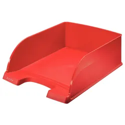 LEITZ 5233 Briefkorb Jumbo Plus, A4, extra hoch, Polystrol, rot