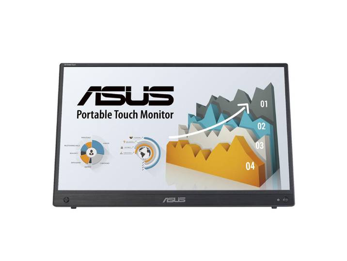 ASUS ZenScreen MB16AHT computermonitor 39,6 cm (15,6 ) 1920 x 1080 pixels full hd aanraakscherm zwart