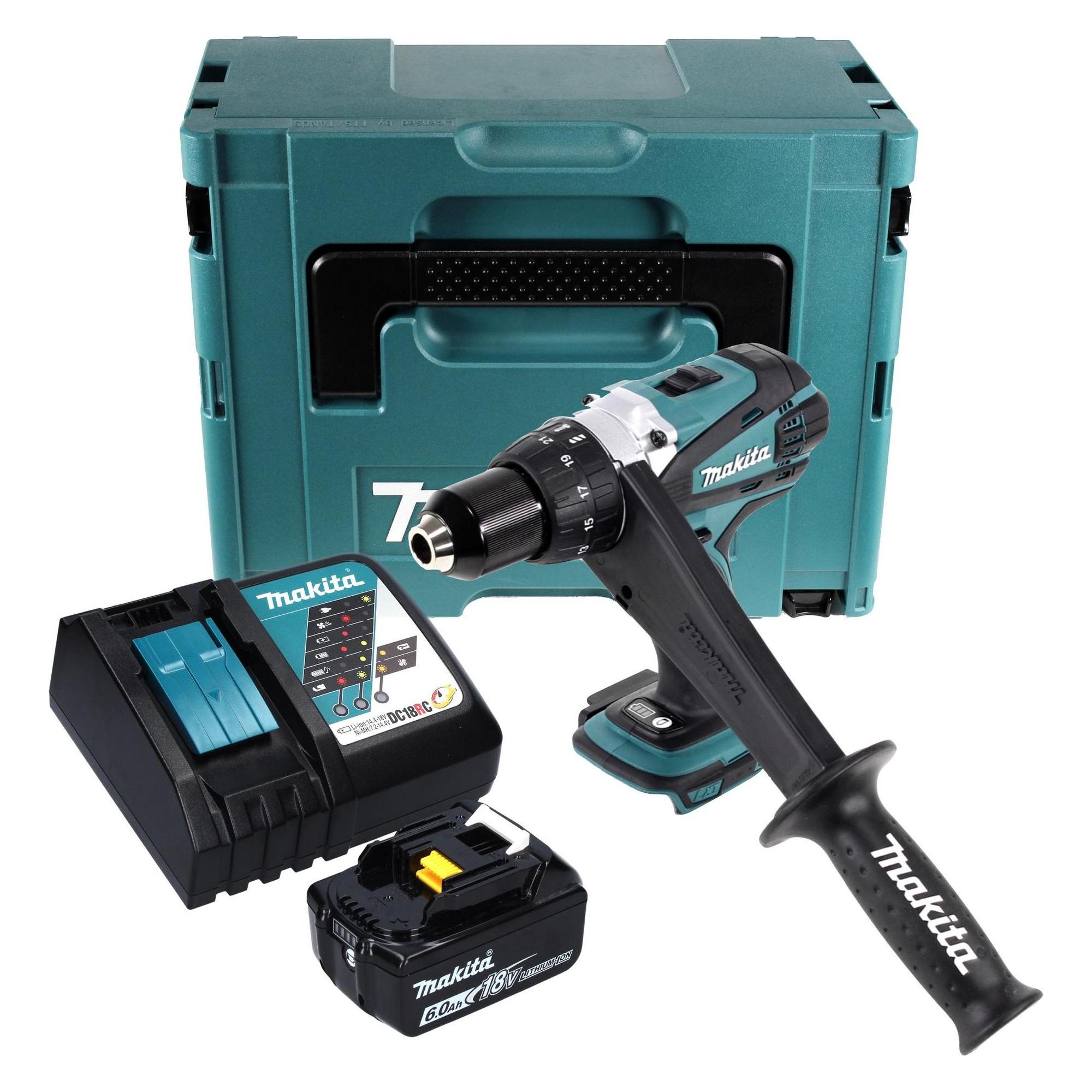 Makita DDF 458 (Bohrschrauber) (DDF458RG1J)