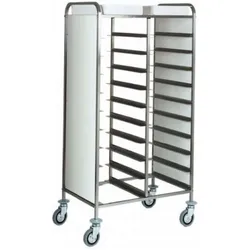 Fimar Tablett-Wagen mit Seitenwänden - 20 GN 1/1 Tabletts (53x32,5cm)