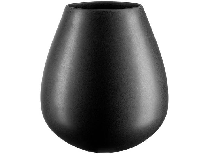 ASA Vase, Schwarz, Keramik, 32 cm, Dekoration, Vase, Keramikvasen