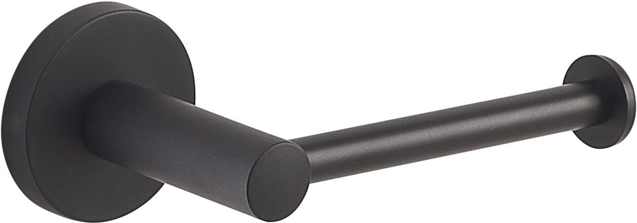 Porta rotolo WC Gedy FP291400 FELCE PLUS Nero opaco