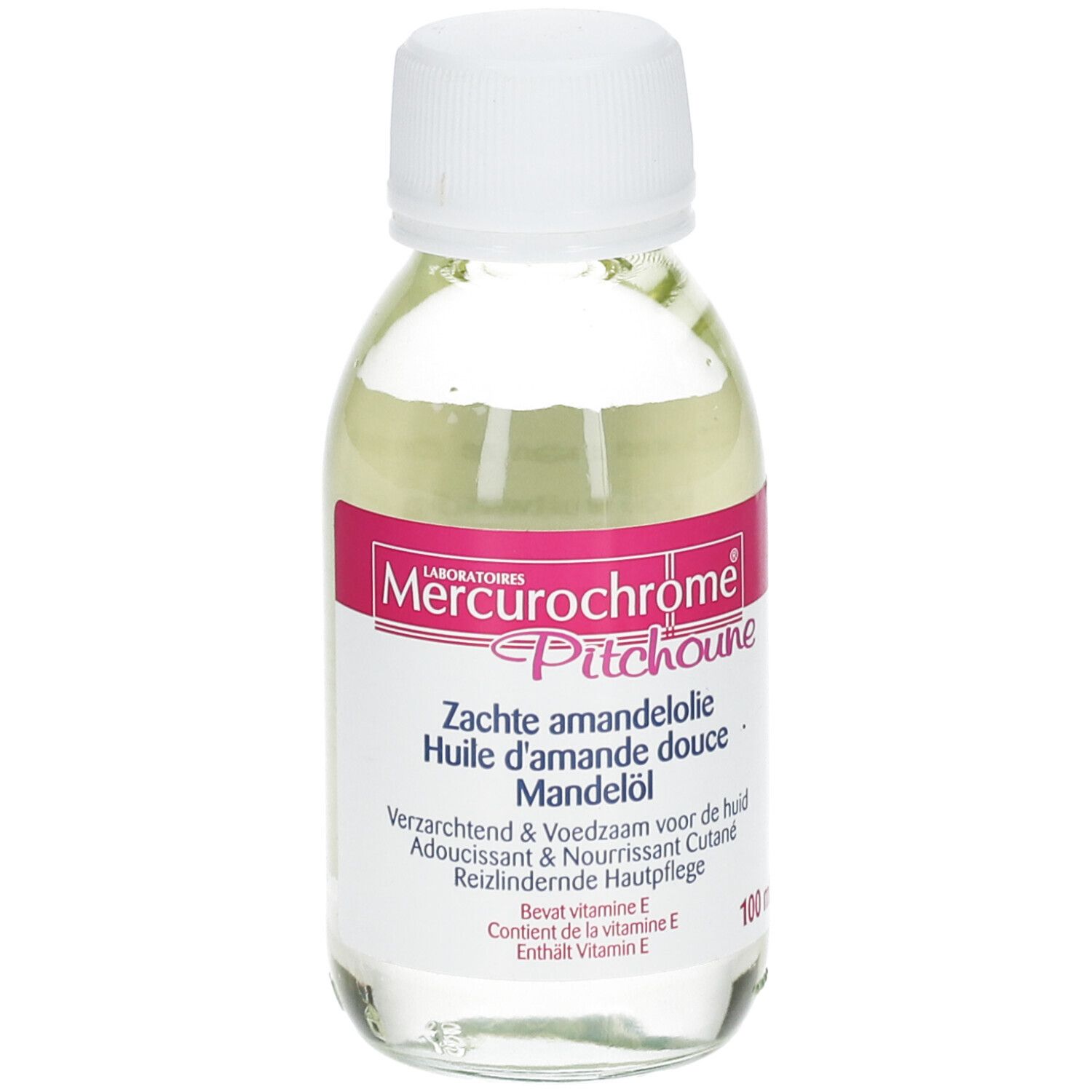 Mercurochrome Pitchoune Amandelolie 100 ml Öl