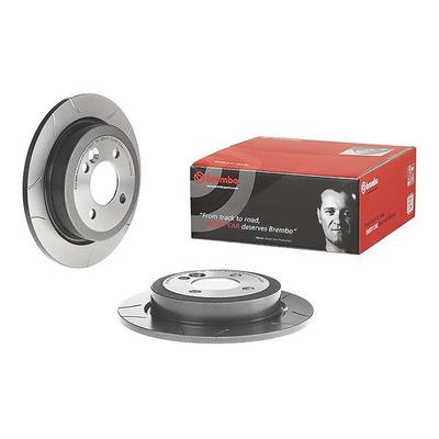 Brembo Bremsscheibe Hinterachse Voll [Hersteller-Nr. 08.9163.75] für Mini