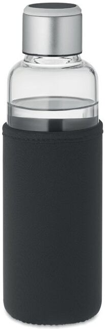 Bouteille à Rappel en Verre Personnalisée - INDER noir