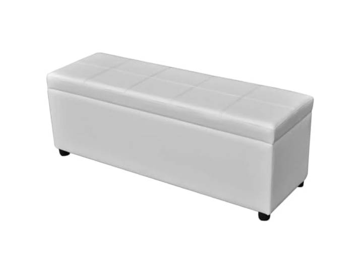 vidaXL Bois Banc de Rangement Coffre Siège Banquette Meuble Stockage Salon