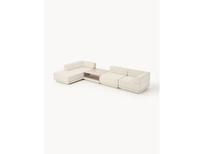 Canapé d'angle modulable 4 places avec table basse Colin
