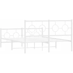 vidaXL, Bett, Bettgestell (135 x 190 cm)