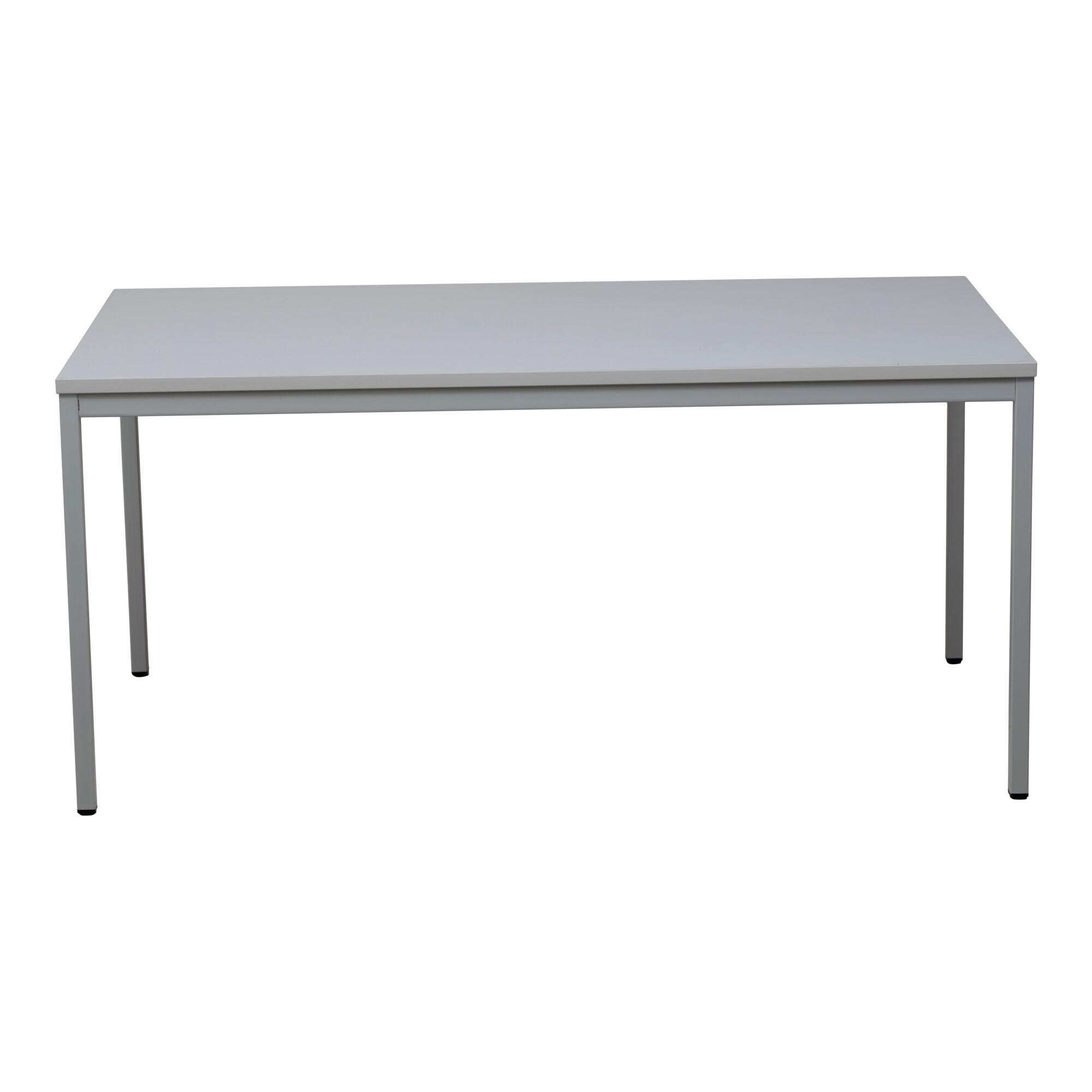 C+P 4-Fuß-Tisch als Mehrzwecktisch, 750x1200x800mm, 7035/Dekor Lichtgrau ; C + P Möbelsysteme (99699-00001|)