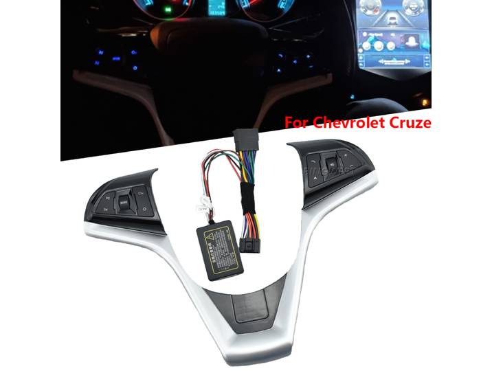 BINGWFPT boutons de volant interrupteur pour Chevrolet Cruze 2009-2014 Mai Rui Bao Volume téléphone Gps fonction panneau de commutation 96892140