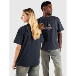 XLARGE Cursive Logo T-Shirt navy Gr. L