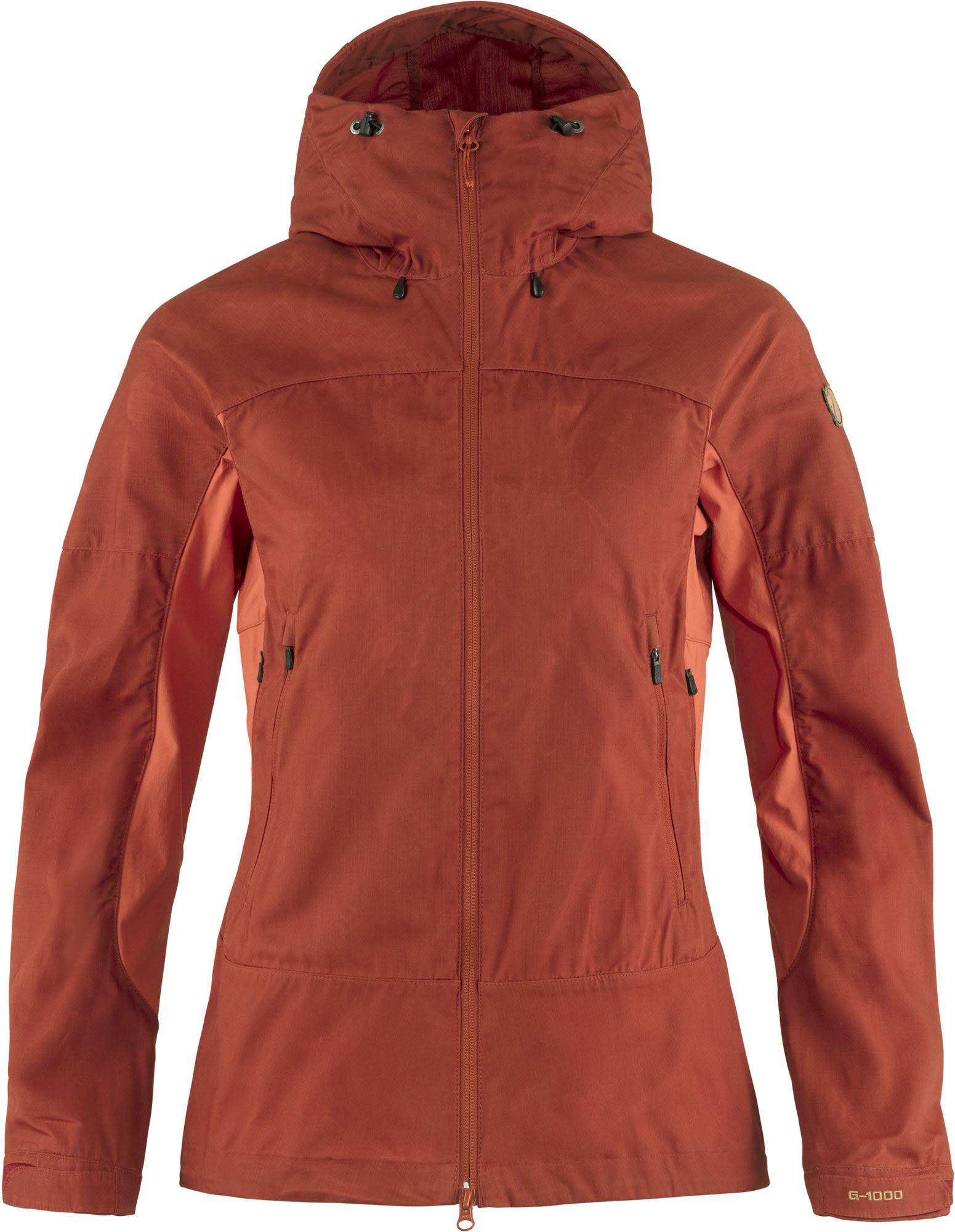 Fjällräven Abisko Lite Trekking Jacke Damen cabin red/rowan red Größe L
