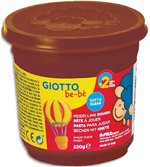 Pot 220G Pate à jouer Giotto Bébé Marron