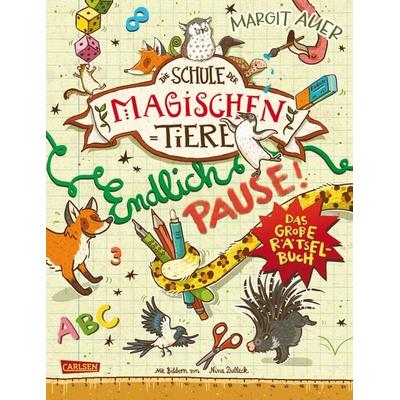 Die Schule der magischen Tiere: Endlich Pause! Das große Rätselbuch, Taschenbuch von Nikki Busch,Margit Auer, Carlsen, 978-3-551-18660-7