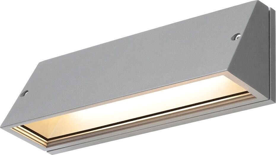 Slv Pema® Wl, Outdoor Led Wandaufbauleuchte Grau Cct Switch 3000k - Wand- Und Deckenleuchten
